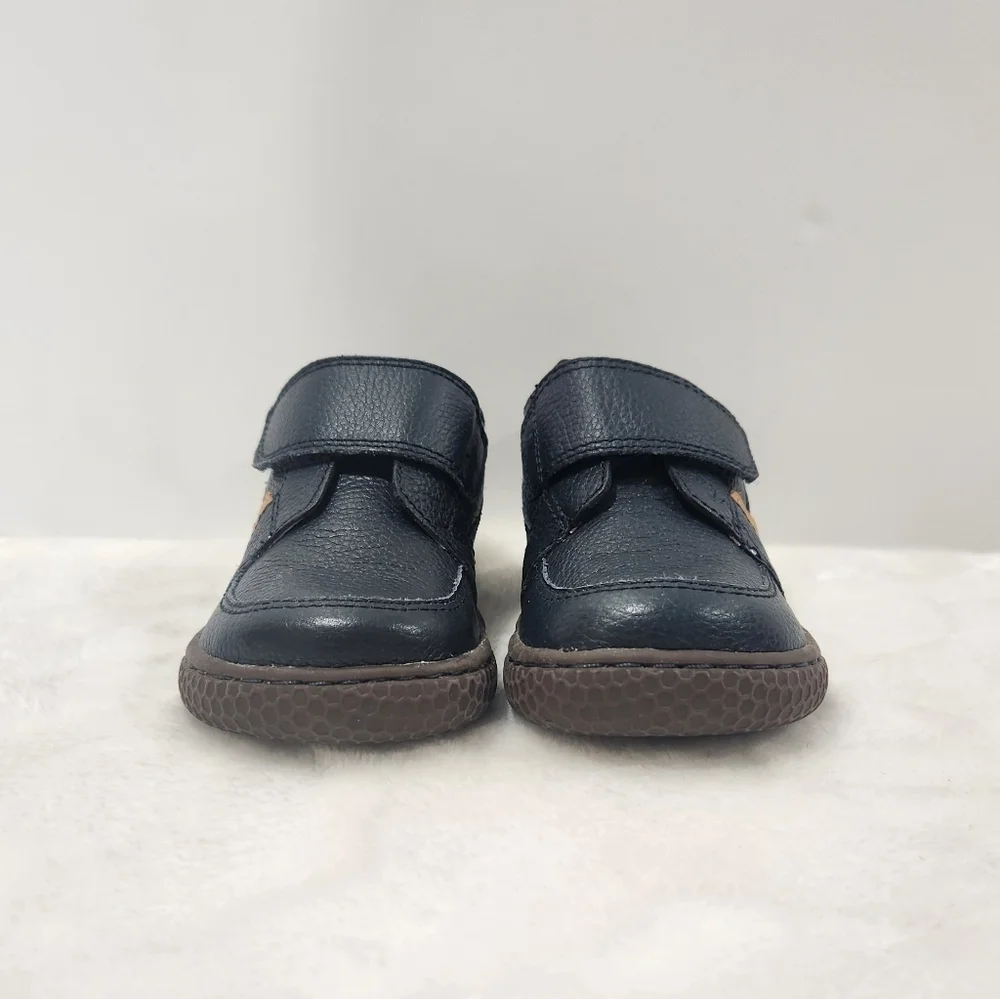 Livia & Luca Maverick Navy Blue Leather Boot Shoe Size 6M